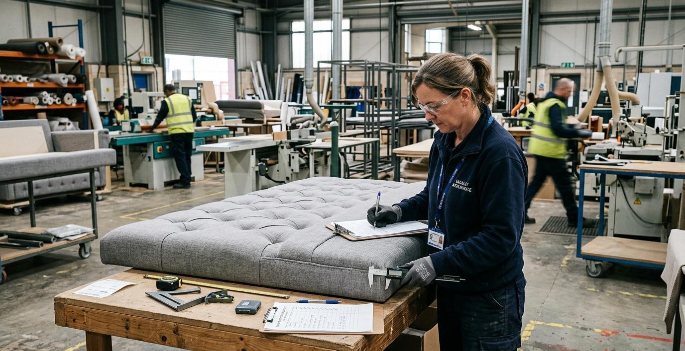 Furniture Quality Control in China for Commercial FF&E Projects